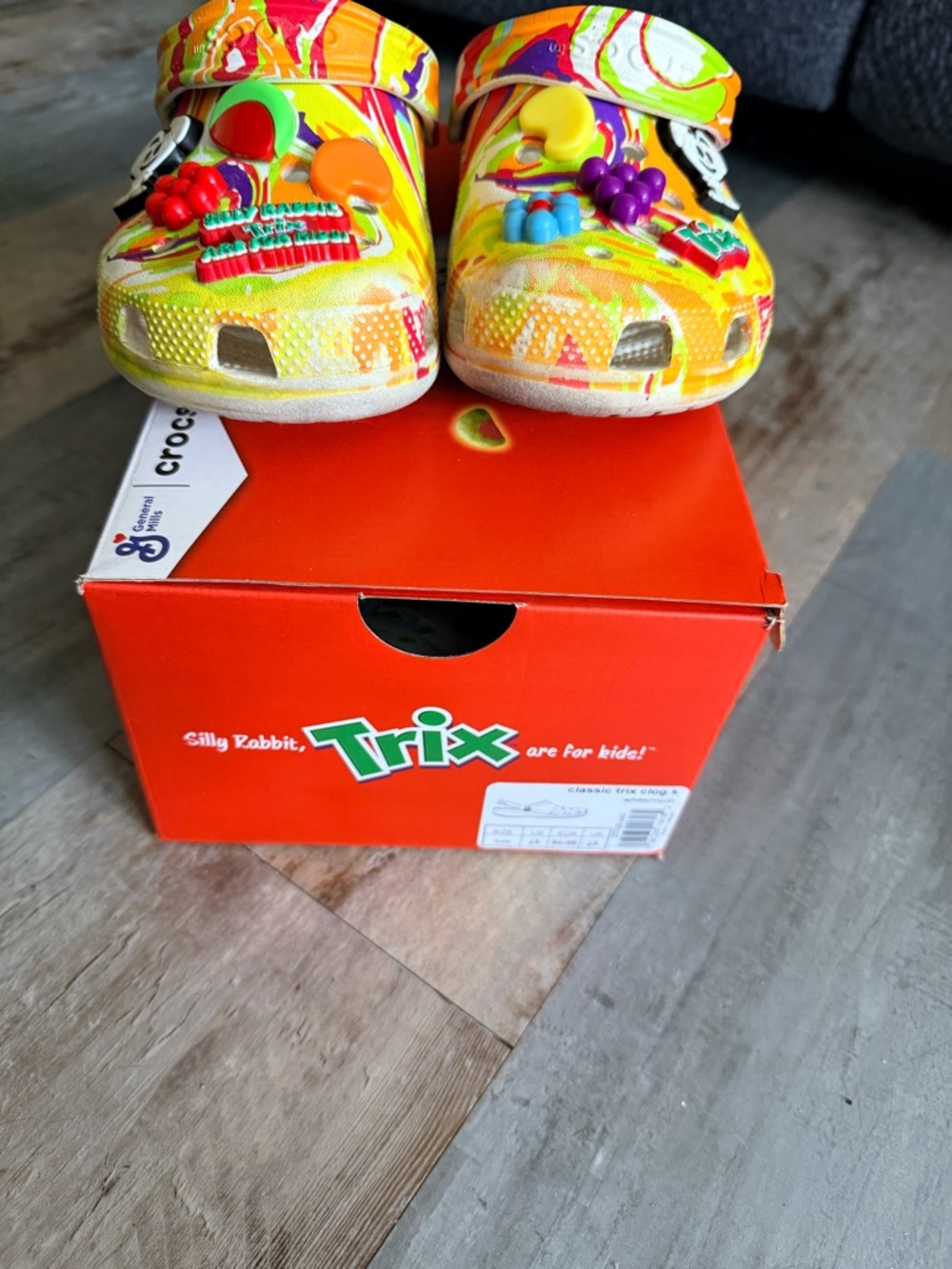 CROCS Kids Multicolor Trix Theme Clogs